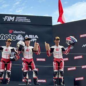 Melesat di Motegi, Badly Persembahkan Podium IM4AC untuk Indonesia